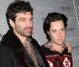  Rufus Wainwright et son compagnon Jorn Weisbrodt, à New York, le 9 mars 2008. 