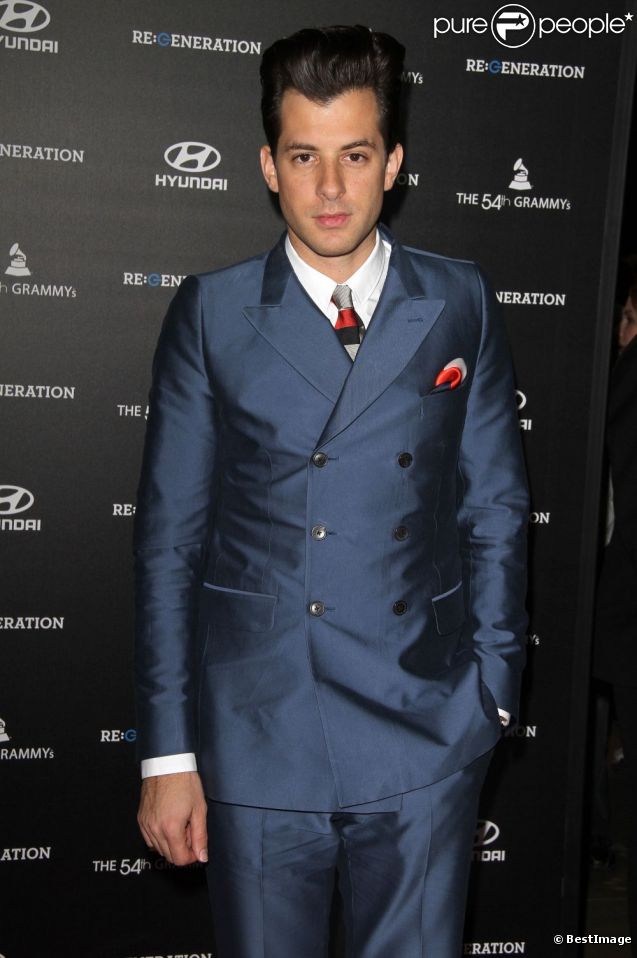 Mark Ronson à Los Angeles, le 9 février 2012.