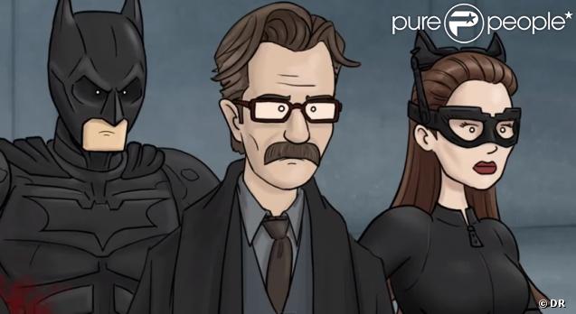 The Dark Knight Rises , cinq fins alternatives imaginées par le collectif HISHE, 2012.