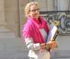 Delphine Batho, ministre de l'écologie, du développement durable et de l'énergie, quitte l'Élysée à l'issue du conseil des ministres du 29 août 2012.