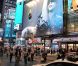 Lady Gaga nue sur Times Square pour vendre son parfum  Fame , à New York, le 18 août 2012.