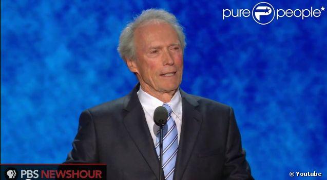 Clint Eastwood a prononcé un discours très particulier lors du congrès du Parti républicain à Tampa le 30 août 2012, s'adressant ainsi à une chaise vide représentant Barack Obama