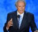 Clint Eastwood prononce un discours et s'adresse à une chaise vide lors du congrès républicain à Tampa le 30 août 2012