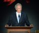 Clint Eastwood prononce un discours et s'adresse à une chaise vide lors du congrès républicain à Tampa le 30 août 2012