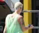  EXCLU : Amber Rose, enceinte, fait du shopping à Los Angeles le 1er septembre 2012  