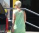  EXCLU : Amber Rose, enceinte, fait du shopping à Los Angeles le 1er septembre 2012  