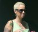  EXCLU : Amber Rose, enceinte, fait du shopping à Los Angeles le 1er septembre 2012  