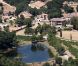 Vue aérienne du domaine de Miraval à Correns qui appartient à Angelina Jolie et Brad Pitt