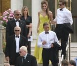 Angelina Jolie, Brad Pitt et George Clooney à Cannes en 2007