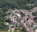 Vue aérienne du domaine de Miraval à Correns qui appartient à Angelina Jolie et Brad Pitt