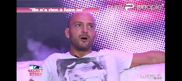 Kevin veut partir de la Maison des Secrets dans Secret Story 6