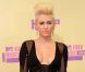 Miley Cyrus sur le tapis rouge du Staples Center lors des MTV Video Music Awards. Los Angeles, le 6 septembre 2012.
