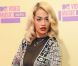 Rita Ora, habillée d'une combinaison Emilio Pucci et d'escarpins Christian Louboutin lors des MTV Video Music Awards 2012. Los Angeles, le 6 septemnre 2012.