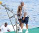 Jay-Z et sa femme Beyoncé arrivent au Beach Club de Monaco le 6 septembre 2012