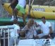 Jay-Z et sa femme Beyoncé retournent sur leur yacht au large de Monaco le 6 septembre 2012