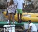 Jay-Z et sa femme Beyoncé retournent sur leur yacht au large de Monaco le 6 septembre 2012