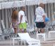 Jay-Z et sa femme Beyoncé arrivent au Beach Club de Monaco le 6 septembre 2012