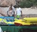 Jay-Z et sa femme Beyoncé retournent sur leur yacht au large de Monaco le 6 septembre 2012