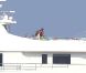 Beyoncé et son mari Jay-Z profitent de leurs vacances sur leur yacht le 4You à Cagnes-sur-mer, le 6 septembre 2012