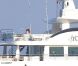 Beyoncé et son mari Jay-Z profitent de leurs vacances sur leur yacht le 4You à Cagnes-sur-Mer, le 6 septembre 2012