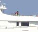 Beyoncé et son mari Jay-Z profitent de leurs vacances sur leur yacht le 4You à Cagnes-sur-Mer, le 6 septembre 2012
