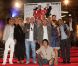 L'équipe du film lors de l'avant-première de Stars 80 à Lille le 10 septembre 2012