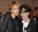 Laura Smet et Dani à l'Espace Commines où Karl Lagerfeld présentait sa collection spéciale pour la marque de cosmétiques Shu Uemura, à Paris, le 11 septembre 2012.