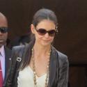 Katie Holmes : Eblouissante, elle présente son premier défilé à la Fashion Week