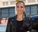 Jessica Alba arrive aux studios Skylight SoHo pour assister au défilé printemps-été 2013 de Ralph Lauren. New York, le 13 septembre 2012.