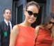 Olivia Wilde, souriante, quitte les studios Skylight SoHo après le défilé printemps-été 2013 de Ralph Lauren. New York, le 13 septembre 2012.
