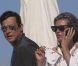 Kate Moss, son mari Jamie Hince et Vladislav Doronin en vacances à Ibiza, le 15 septembre 2012.
