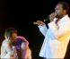 Les Fugees se reforment en 2005 lors d'une tournée mondiale descendue par la critique. Ici à Stockholm.