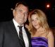 Jean-Marie Bigard et sa femme Lola Marois en février 2012 à Paris.