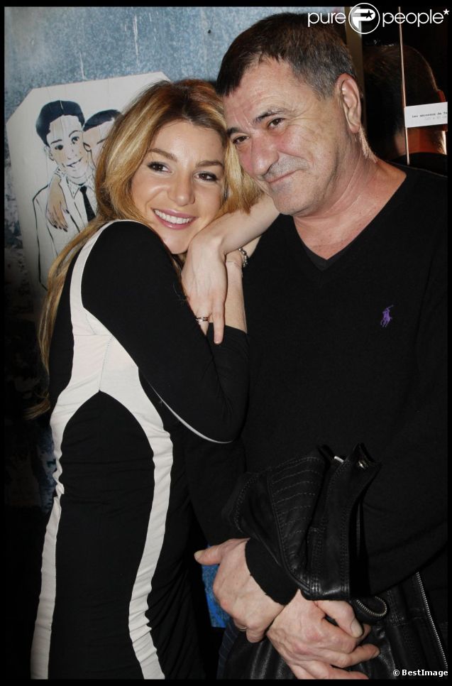 Jean-Marie Bigard et Lola à Paris, le 9 janvier 2012.