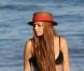 Lindsay Lohan à Malibu, le 12 août 2012.