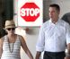Reese Witherspoon et son époux Jim Toth à Santa Monica, Los Angeles, le 21 septembre 2012.