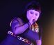 Beth Ditto, chanteuse du groupe Gossip, animait la soirée/présentation printemps-été 2013 de Versus. Milan, le 21 septembre 2012.
