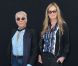 Roberto Cavalli et sa fille Eva arrivent au défilé Just Cavalli printemps-été 2013. Milan, le 21 septembre 2012.