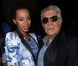 Solange Knowles et Roberto Cavalli lors du défilé Just Cavalli printemps-été 2013. Milan, le 21 septembre 2012.