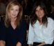 Virginie Mouzat et Emmanuelle Alt au premier rang du défilé Versace printemps-été 2013. Milan, le 21 septembre 2012.