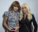 Anna Wintour et Donatella Versace lors du défilé Versace printemps-été 2013. Milan, le 21 septembre 2012.