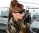 Lady Gaga arrive à l'aéroport du Bourget, près de Paris, le 24 septembre 2012.