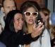 Lady Gaga devant son hôtel à Hanovre, en Allemagne, le 25 septembre 2012.