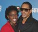 Claudia Tagbo et JoeyStarr lors de l'avant-première du film Les Seigneurs à Paris le 24 septembre 2012