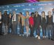 Toute l'équipe lors de l'avant-première du film Les Seigneurs à Paris le 24 septembre 2012