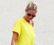 Heidi Klum, souriante avec sa fille Lou à Los Angeles. Le 22 septembre 2012.