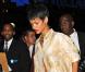 La chanteuse Rihanna arrive au Barclays Center pour célébrer l'ouverture du 40/40. New York, le 27 septembre 2012.