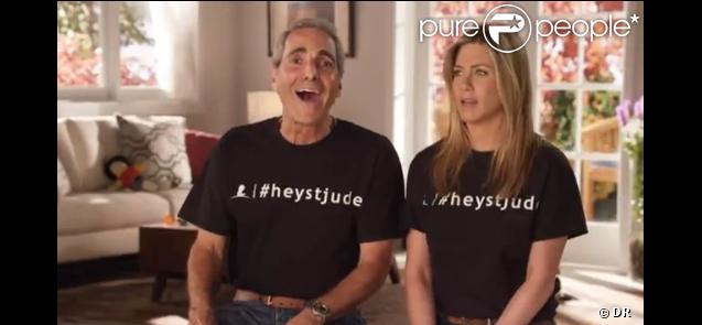 Jennifer Aniston s'engage pour le Saint Jude Children's Reasearch Hospital