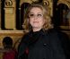 Catherine Deneuve arrive à l'École Nationale Supérieure des Beaux-Arts pour le défilé Lanvin printemps-été 2013. Paris, le 27 septembre 2012.