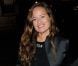 Jade Jagger arrive à l'École Nationale Supérieure des Beaux-Arts pour le défilé Lanvin printemps-été 2013. Paris, le 27 septembre 2012.